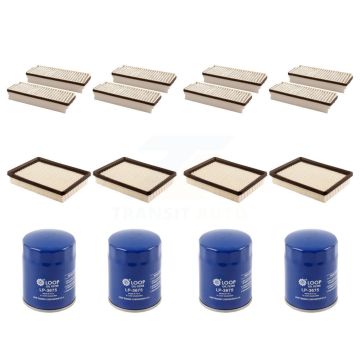 4x Air + 4x Cabin + 4x Engine Oil Filter (12 Total) Kit For 04-05 Buick Rendezvous 3.6L KFM-102225