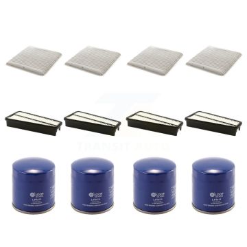 4x Air + 4x Cabin + 4x Engine Oil Filter (12 Total) Kit For Toyota 4Runner FJ Cruiser KFM-102236