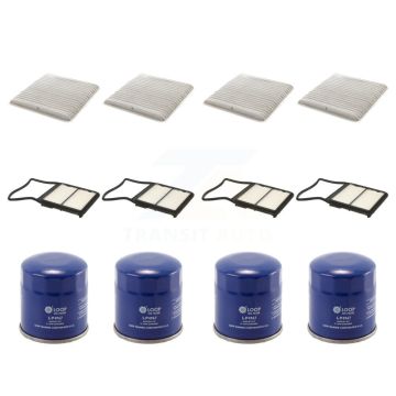 4x Air + 4x Cabin + 4x Engine Oil Filter (12 Total) Kit For 2004-2009 Toyota Prius KFM-102238