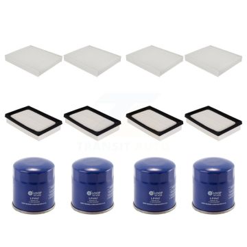 4x Air + 4x Cabin + 4x Engine Oil Filter (12 Total) Kit For Toyota Corolla Prius Prime C KFM-102244