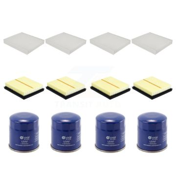 4x Air + 4x Cabin + 4x Engine Oil Filter (12 Total) Kit For Lexus UX250h KFM-102248