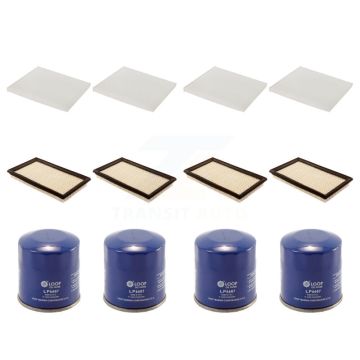 4x Air + 4x Cabin + 4x Engine Oil Filter (12 Total) Kit For Nissan Murano Pathfinder QX60 KFM-102252