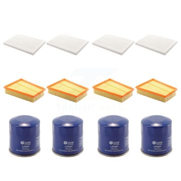 4x Air + 4x Cabin + 4x Engine Oil Filter (12 Total) Kit For 2007-2012 Nissan Sentra 2.0L KFM-102256