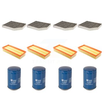 4x Air + 4x Cabin + 4x Engine Oil Filter (12 Total) Kit For Audi Q5 A4 Quattro A5 allroad KFM-102260