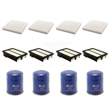 4x Air + 4x Cabin + 4x Engine Oil Filter (12 Total) Kit For 2015-2020 Honda Fit KFM-102264
