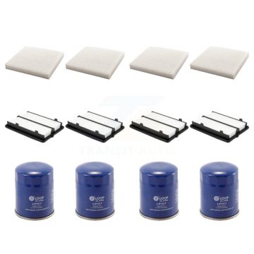 4x Air + 4x Cabin + 4x Engine Oil Filter (12 Total) Kit For Acura RDX KFM-102272
