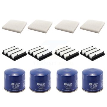 4x Air + 4x Cabin + 4x Engine Oil Filter (12 Total) Kit For 2023 Acura Integra KFM-102278