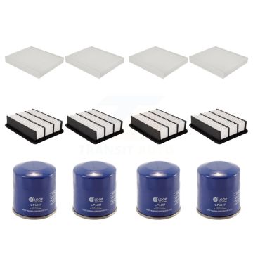 4x Air + 4x Cabin + 4x Engine Oil Filter (12 Total) Kit For 2016-2021 Mazda CX-9 KFM-102285