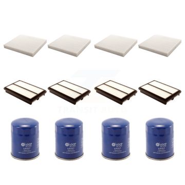 4x Air + 4x Cabin + 4x Engine Oil Filter (12 Total) Kit For 2010-2013 Acura MDX ZDX KFM-102295