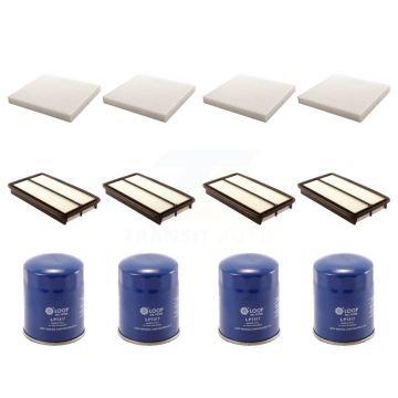 4x Air + 4x Cabin + 4x Engine Oil Filter (12 Total) Kit For Honda Odyssey Pilot Acura MDX KFM-102304