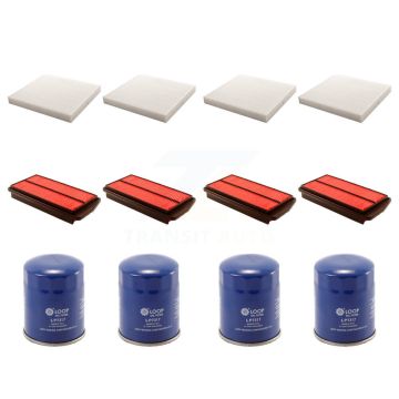 4x Air + 4x Cabin + 4x Engine Oil Filter (12 Total) Kit For 2007-2012 Acura RDX KFM-102305