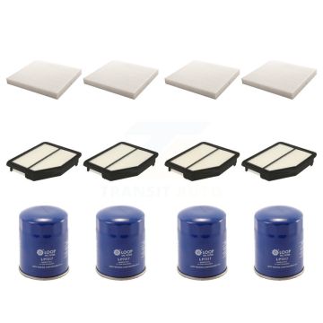 4x Air + 4x Cabin + 4x Engine Oil Filter (12 Total) Kit For 2012-2014 Honda CR-V KFM-102307