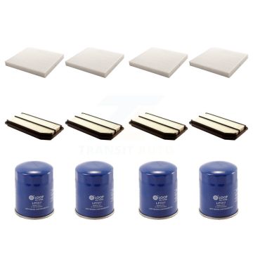 4x Air + 4x Cabin + 4x Engine Oil Filter (12 Total) Kit For 2006-2014 Honda Ridgeline KFM-102308