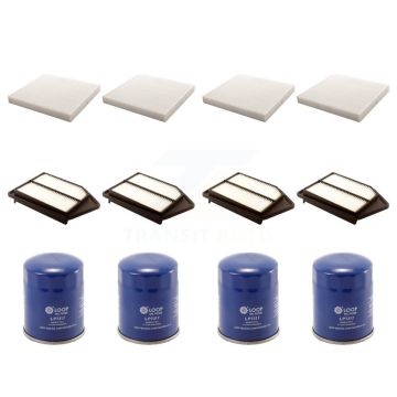 4x Air + 4x Cabin + 4x Engine Oil Filter (12 Total) Kit For Honda Accord Acura TLX 2.4L KFM-102310