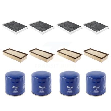 4x Air + 4x Cabin + 4x Engine Oil Filter (12 Total) Kit For Ford F-53 Motorhome Chassis KFM-102340