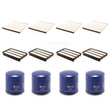 4x Air + 4x Cabin + 4x Engine Oil Filter (12 Total) Kit For Toyota Avalon Solara 3.0L KFM-102343