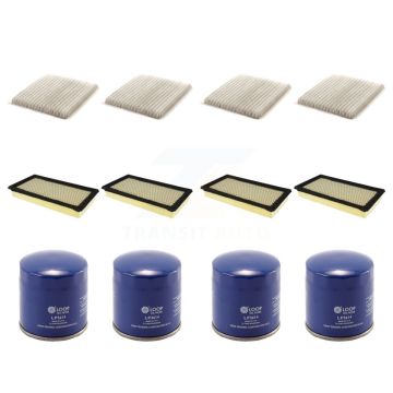 4x Air + 4x Cabin + 4x Engine Oil Filter (12 Total) Kit For 2012-2014 Ford Edge 2.0L KFM-102351