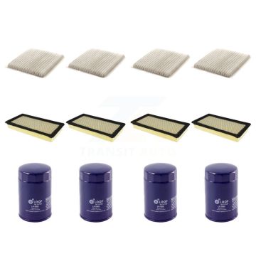 4x Air + 4x Cabin + 4x Engine Oil Filter (12 Total) Kit For Ford Edge Mazda CX-9 Lincoln KFM-102352