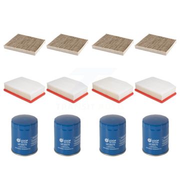 4x Air + 4x Cabin + 4x Engine Oil Filter (12 Total) Kit For GMC Chevrolet Silverado 1500 KFM-102360