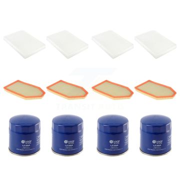 4x Air + 4x Cabin + 4x Engine Oil Filter (12 Total) Kit For Dodge Charger Challenger 300 KFM-102363