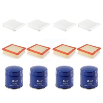4x Air + 4x Cabin + 4x Engine Oil Filter (12 Total) Kit For 2015-2022 Ram ProMaster City KFM-102364