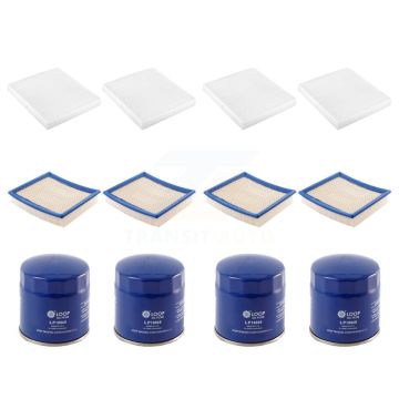 4x Air + 4x Cabin + 4x Engine Oil Filter (12 Total) Kit For Chrysler 200 Dodge Avenger KFM-102371