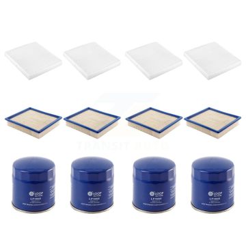 4x Air + 4x Cabin + 4x Engine Oil Filter (12 Total) Kit For Dodge Journey KFM-102372
