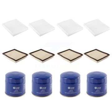 4x Air + 4x Cabin + 4x Engine Oil Filter (12 Total) Kit For Chrysler Sebring Dodge KFM-102376