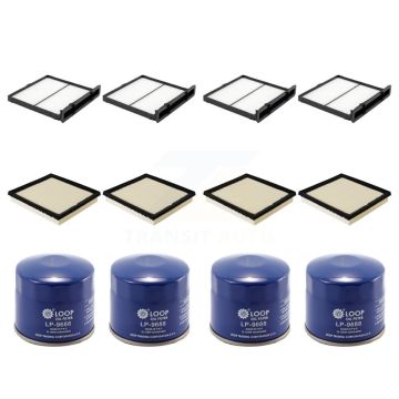 4x Air + 4x Cabin + 4x Engine Oil Filter (12 Total) Kit For 2022-2023 Subaru WRX KFM-102393