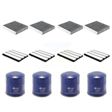 4x Air + 4x Cabin + 4x Engine Oil Filter (12 Total) Kit For INFINITI QX50 QX55 2.0L KFM-102395