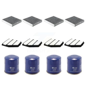 4x Air + 4x Cabin + 4x Engine Oil Filter (12 Total) Kit For 2019-2023 Nissan Altima 2.5L KFM-102396