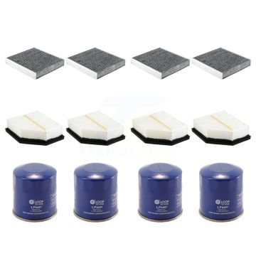 4x Air + 4x Cabin + 4x Engine Oil Filter (12 Total) Kit For Nissan Rogue KFM-102398