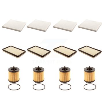 4x Air + 4x Cabin + 4x Engine Cartridge Oil Filter (12 Total) Kit For Saturn Ion KFM-102415