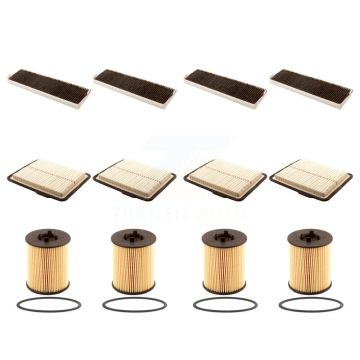4x Air + 4x Cabin + 4x Engine Cartridge Oil Filter (12 Total) Kit For Saturn Vue 3.0L KFM-102416