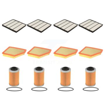 4x Air + 4x Cabin + 4x Engine Cartridge Oil Filter (12 Total) Kit For Chevrolet Camaro KFM-102422