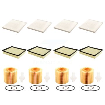 4x Air + 4x Cabin + 4x Engine Cartridge Oil Filter (12 Total) Kit For Toyota Tacoma 3.5L KFM-102489