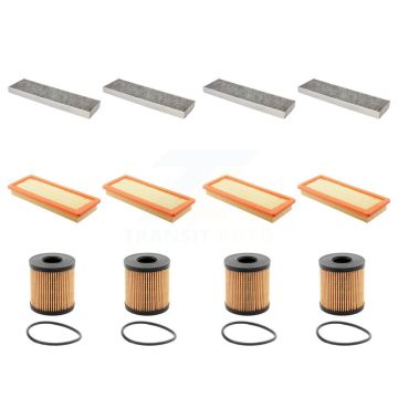 4x Air + 4x Cabin + 4x Engine Cartridge Oil Filter (12 Total) Kit For Mini Cooper Paceman KFM-102512