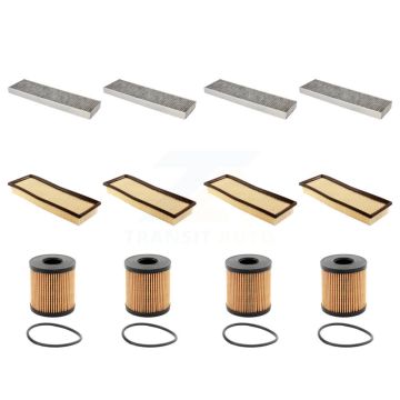 4x Air + 4x Cabin + 4x Engine Cartridge Oil Filter (12 Total) Kit For Mini Cooper Paceman KFM-102513