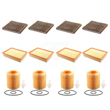 4x Air + 4x Cabin + 4x Engine Cartridge Oil Filter (12 Total) Kit For Toyota 4Runner KFM-102534