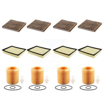 4x Air + 4x Cabin + 4x Engine Cartridge Oil Filter (12 Total) Kit For Toyota Tundra 4.0L KFM-102538