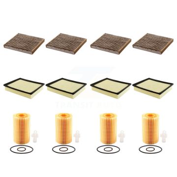 4x Air + 4x Cabin + 4x Engine Cartridge Oil Filter (12 Total) Kit For Toyota Tundra KFM-102539