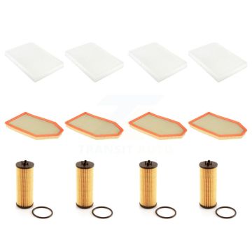 4x Air + 4x Cabin + 4x Engine Cartridge Oil Filter (12 Total) Kit For Dodge Chrysler 300 KFM-102542