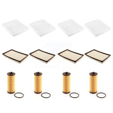 4x Air + 4x Cabin + 4x Engine Cartridge Oil Filter (12 Total) Kit For 2013 Ram 1500 3.6L KFM-102547