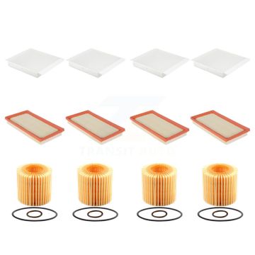 4x Air + 4x Cabin + 4x Engine Cartridge Oil Filter (12 Total) Kit For Toyota C-HR KFM-102591
