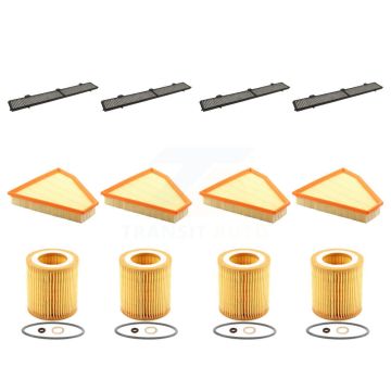 4x Air + 4x Cabin + 4x Engine Cartridge Oil Filter (12 Total) Kit For BMW 328i xDrive KFM-102595