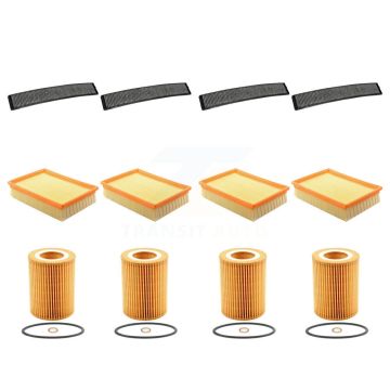 4x Air + 4x Cabin + 4x Engine Cartridge Oil Filter (12 Total) Kit For BMW 325i X3 330Ci KFM-102610