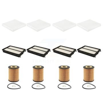 4x Air + 4x Cabin + 4x Engine Cartridge Oil Filter (12 Total) Kit For Hyundai Palisade KFM-102622
