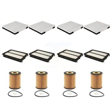 4x Air + 4x Cabin + 4x Engine Cartridge Oil Filter (12 Total) Kit For 20-23 Kia Telluride KFM-102623
