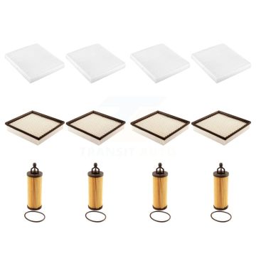 4x Air + 4x Cabin + 4x Engine Cartridge Oil Filter (12 Total) Kit For Dodge Journey 200 KFM-102629