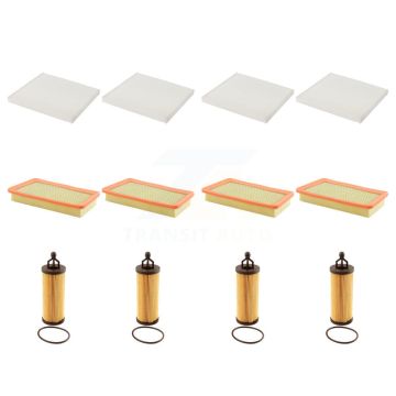 4x Air + 4x Cabin + 4x Engine Cartridge Oil Filter (12 Total) Kit For Chrysler 200 3.6L KFM-102634
